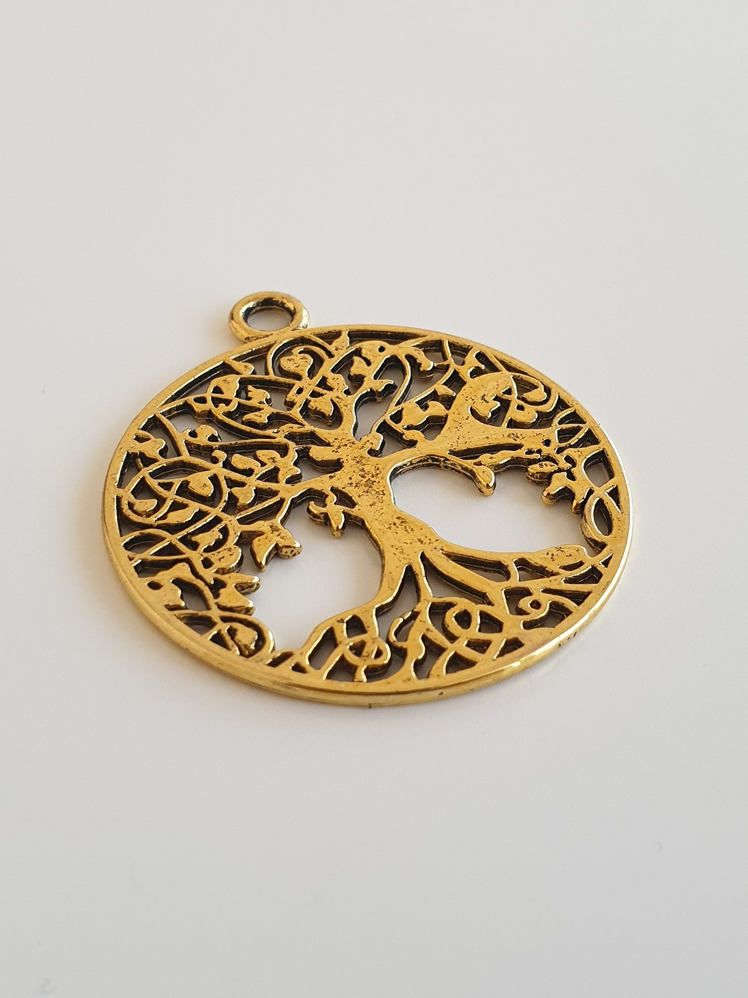 Elegant Sterling Silver Tree of Life Necklace